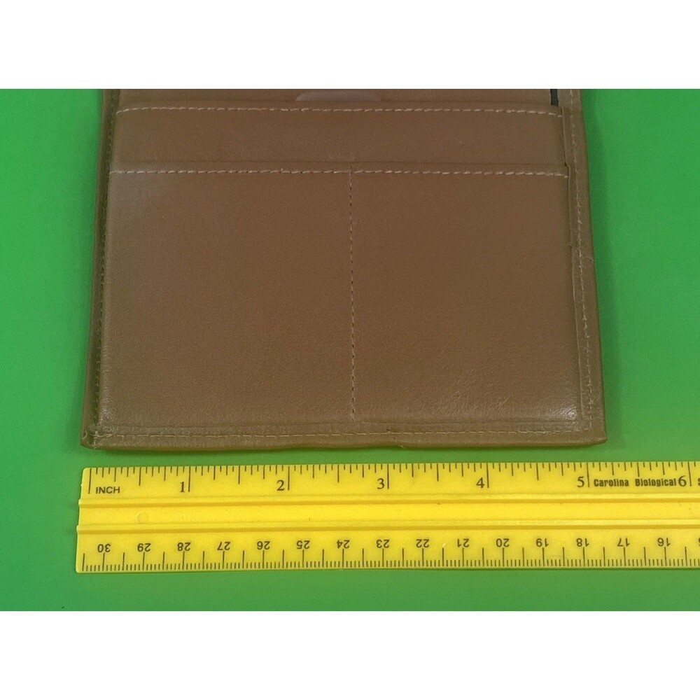 VTG Rolfs Cowhide Leather Wallet Womens Bifold w/ Kiss Lock Snap Coin Purse - Picture 12 of 14